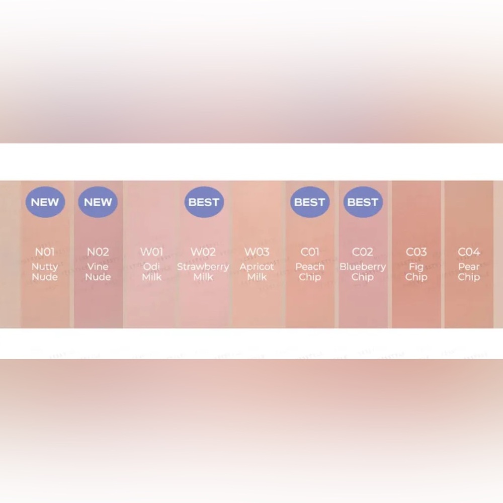 Rom&nd N02 Vine Nude Better Than Cheek- grape color with a hint of beige - Picture 11 of 11